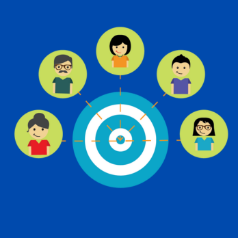 A target market analysis background.